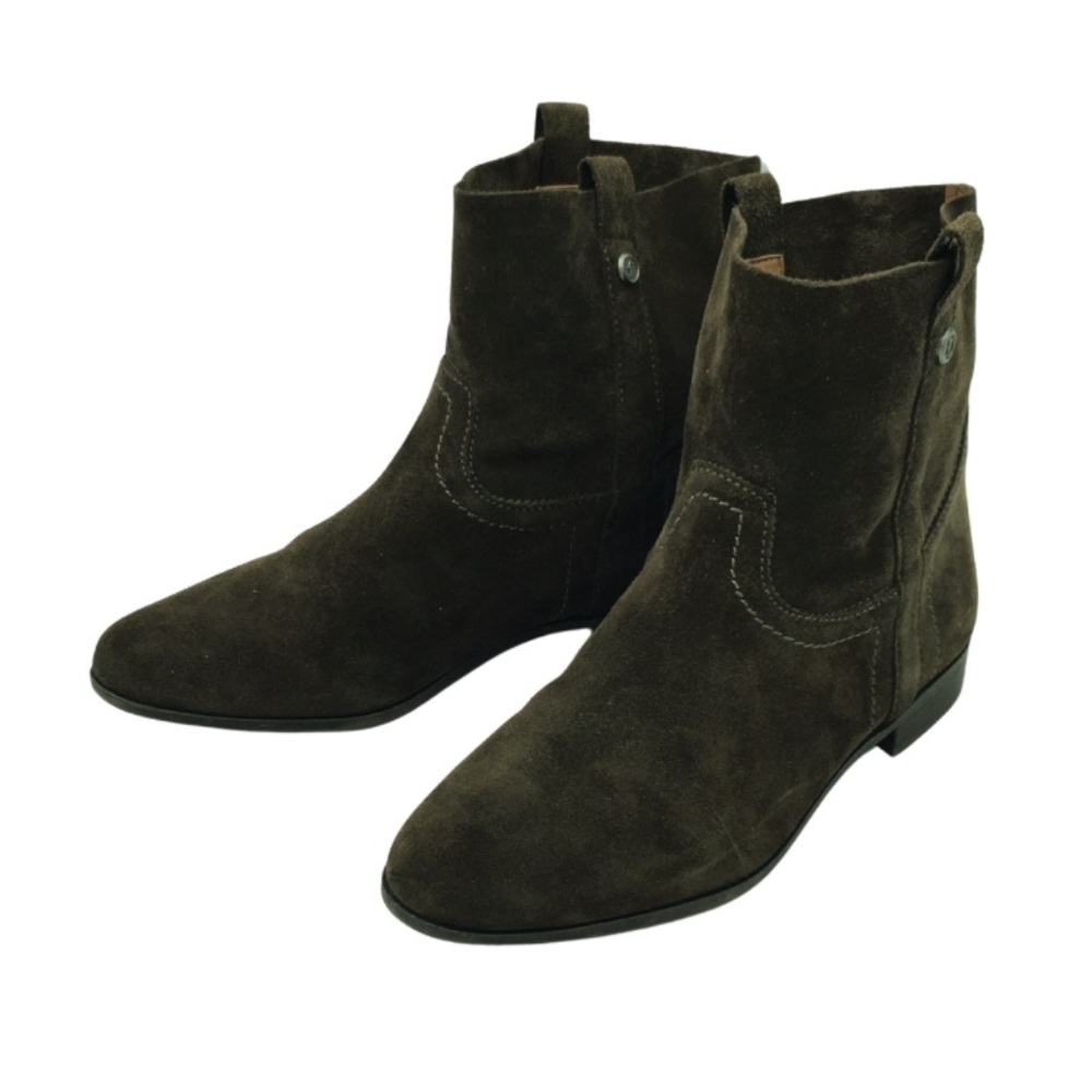 FRYE AND CO. Brown Suede Ankle Boots